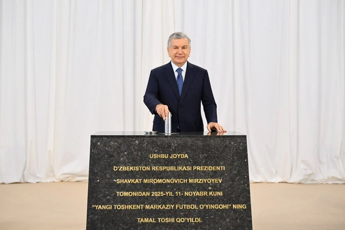 новый ташкент, футбол, шавкат мирзиеев