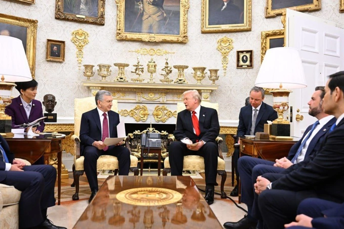 aqsh, donald tramp, hamkorlik, shavkat mirziyoyev