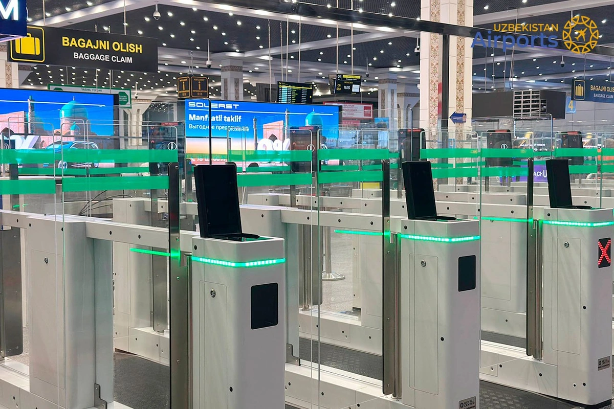 e-gate, uzbekistan airports, аэропорт ташкента, паспортный контроль