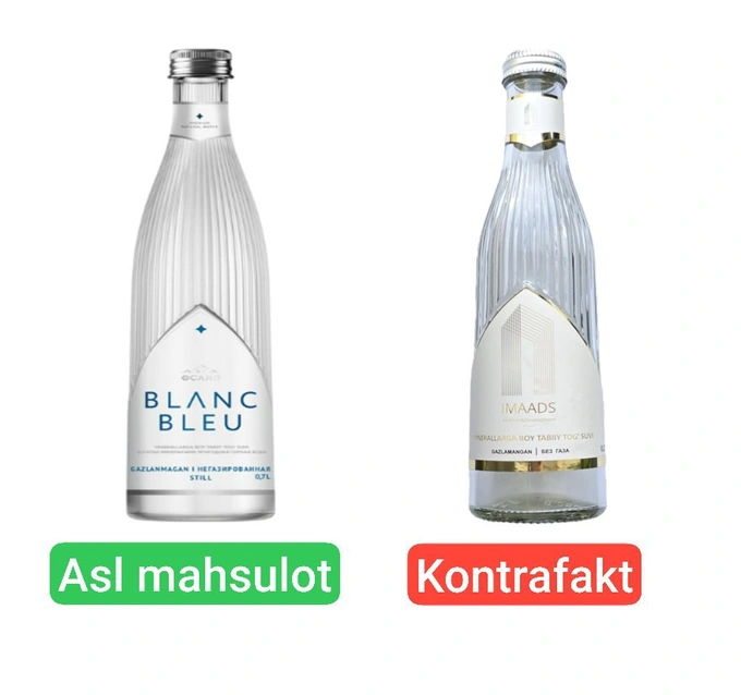 adliya vazirligi, blanc bleu, intellektual mulk departamenti, kontrafakt, puma