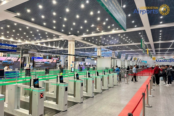 aeroport, e-gate, toshkent