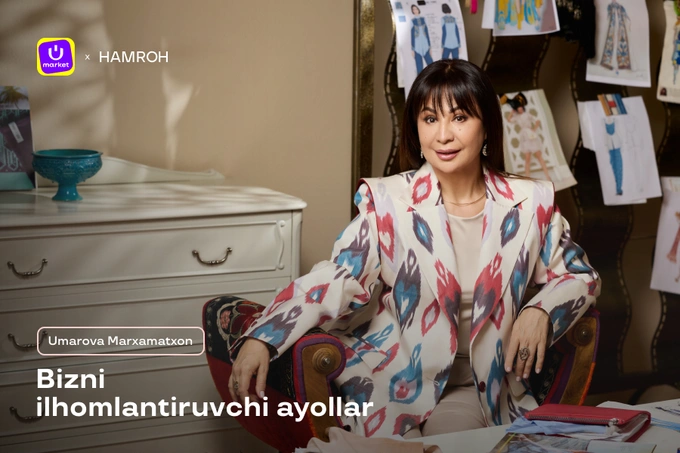 “Bizni ilhomlantiruvchi ayollar”: Marhamat Umarova MARU’da an’analar va zamonaviylikni qanday uyg‘unlashtirmoqda