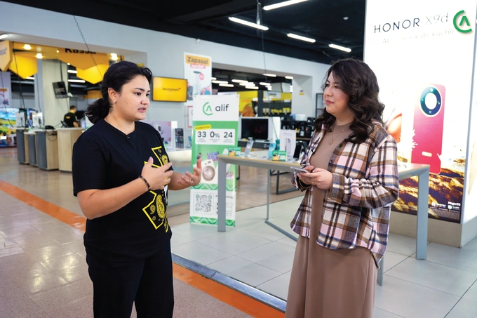 alif, texnomart, реклама