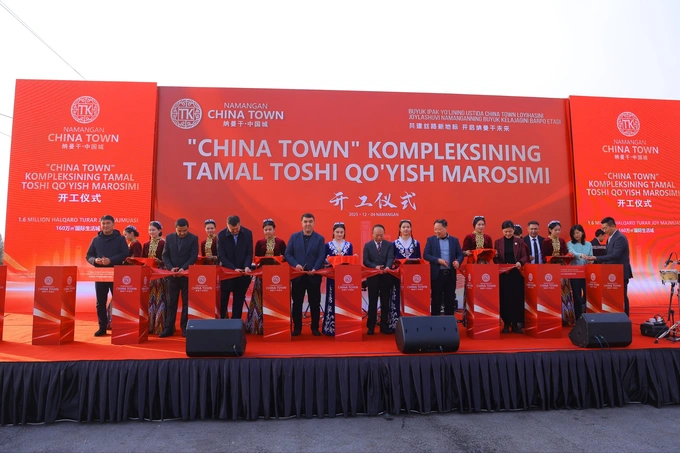 biznes markaz, china town, namangan, qurilish, turar-joy, uy-joy qurilish, xitoy, yangi namangan