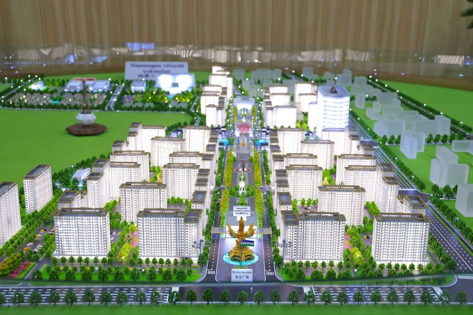 biznes markaz, china town, namangan, qurilish, turar-joy, uy-joy qurilish, xitoy, yangi namangan