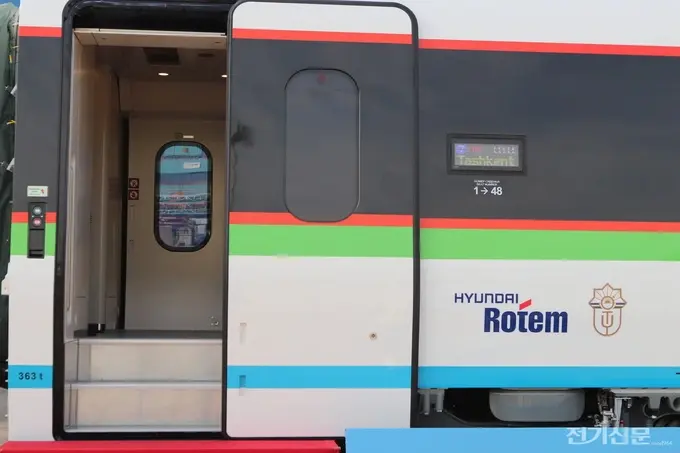 hyundai rotem, poyezd, tezyurar, toshkent-xiva