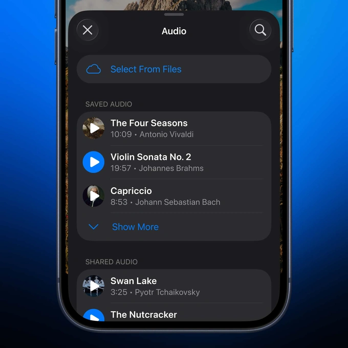 passkey, telegram, yangilanish
