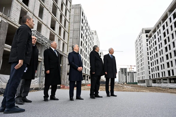 новый ташкент, строительство, шавкат мирзиеев