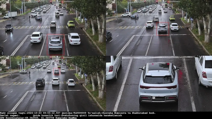 avtomobil raqami, avtomobillar, kuzatuv, o'zbekiston