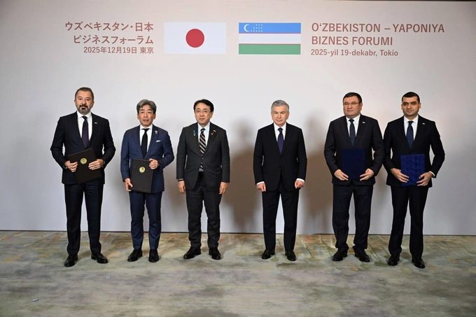 sojitz, sumitomo corporation, toyota, шавкат мирзиеев, япония