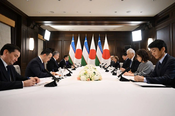 itochu, jogmec, prezident, shamol elektr stansiyasi, shavkat mirziyoyev, sojitz, sumitomo corporation, uran qazib olish, yaponiya, yashil energiya