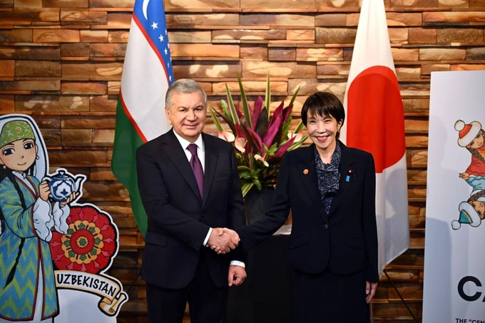 hamkorlik, prezident, shavkat mirziyoyev, yaponiya