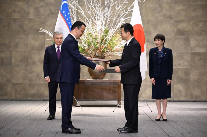 hamkorlik, prezident, shavkat mirziyoyev, yaponiya