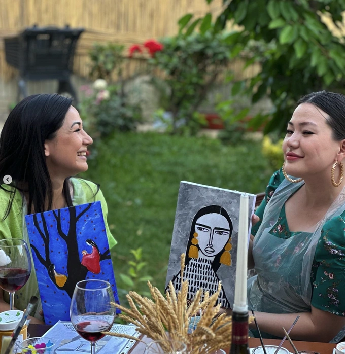 ayol tadbirkor, delya haydarova, master klass, masterskaya, mural