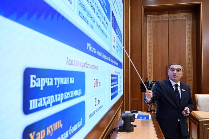 перепись населения, шавкат мирзиеев