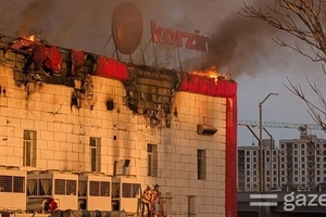 Toshkentdagi Aviator savdo markazida yong‘in sodir bo‘ldi. Tafsilotlar