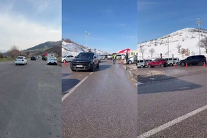 Amirsoy va Chimyonga boruvchi avtomobil yo‘lida bir tomonlama harakat tashkil etildi