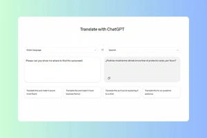 OpenAI запустила собственный онлайн-переводчик ChatGPT Translate