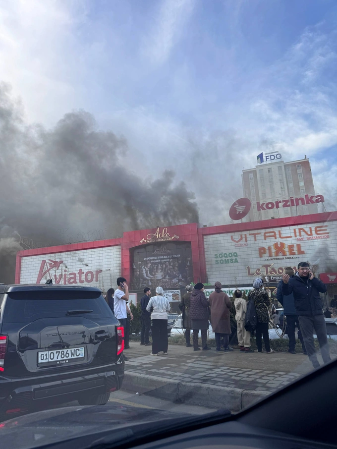 aviator, korzinka, savdo markazi, toshkent shahri, yashnobod, yong'in