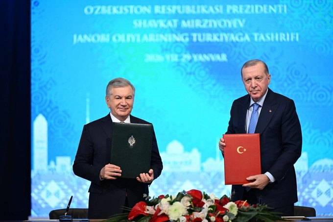 hamkorlik, prezident, rejep tayyip erdog‘an, shavkat mirziyoyev, tovar aylanmasi, turkiya