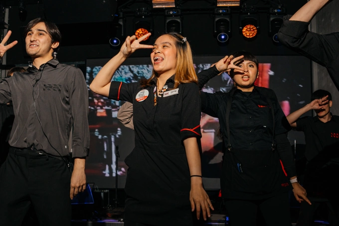 tgi fridays, реклама