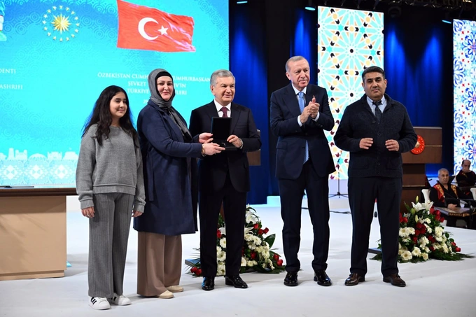 реджеп тайип эрдоган, строительство, турция, шавкат мирзиеев