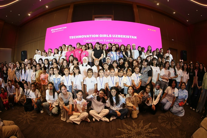reklama, technovation girls uzbekistan