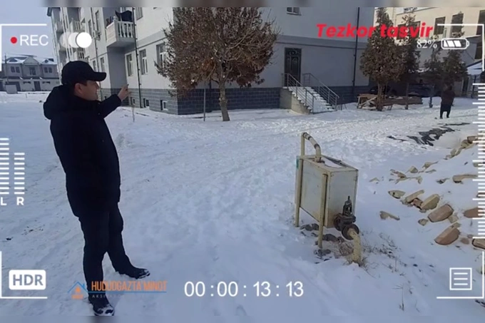 В Хорезме жилой дом незаконно подключили к газопроводу. Ущерб составил почти 10 млрд сумов