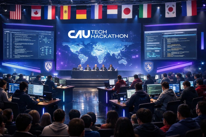 cau, global tech summit 2026, tech hachathon, реклама