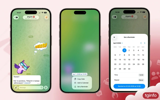 chat, nusxalash, telegram