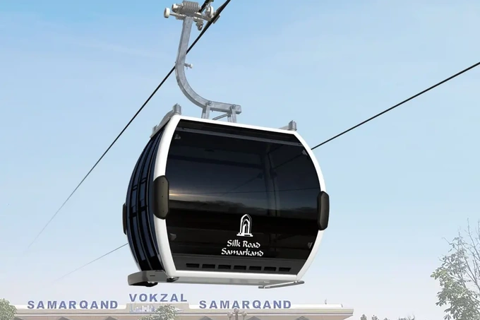 silk road samarkand, канатная дорога, самарканд