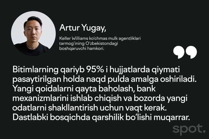 eskrou, ikkilamchi bozor, ko‘chmas mulk, naqd pulsiz hisob-kitob, uy-joy