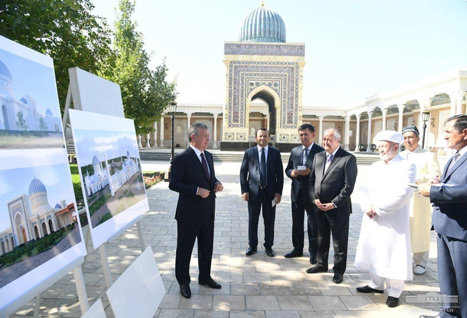 гостиницы, имам аль-бухари, самарканд, шавкат мирзиеев