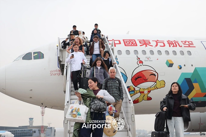 china eastern airlines, uzbekistan airports, китай, рейсы, шанхай