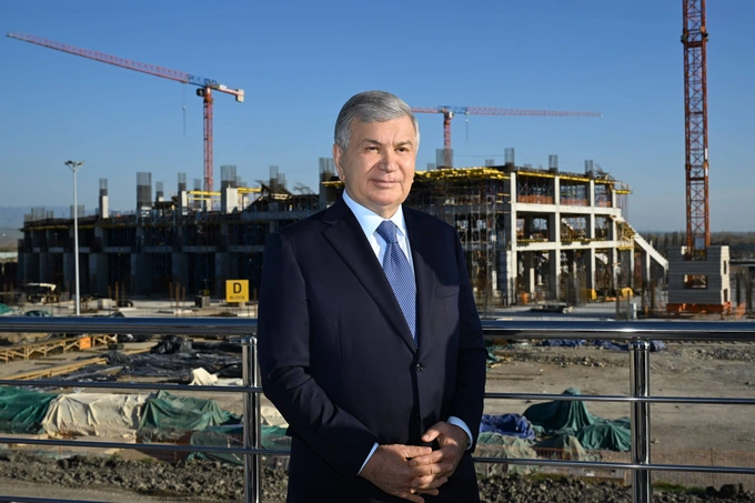 новый ташкент, стадион, футбол, шавкат мирзиеев