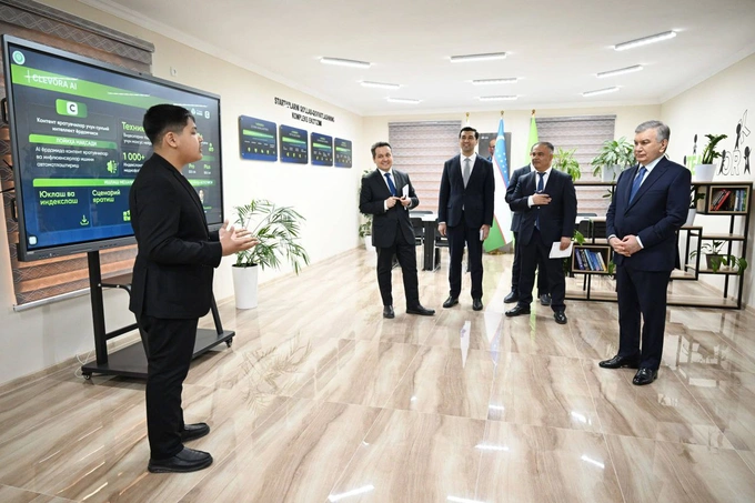 prezident, samarqand, shavkat mirziyoyev, yoshlar kreativ parki