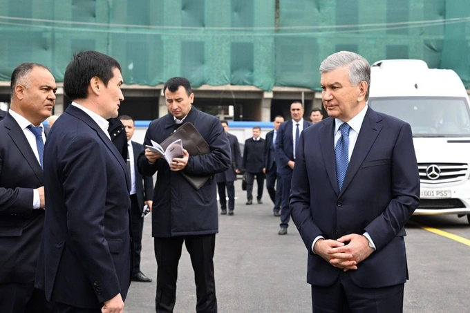 elektrobus, jamoat transporti, prezident, samarqand, shavkat mirziyoyev, tunnel