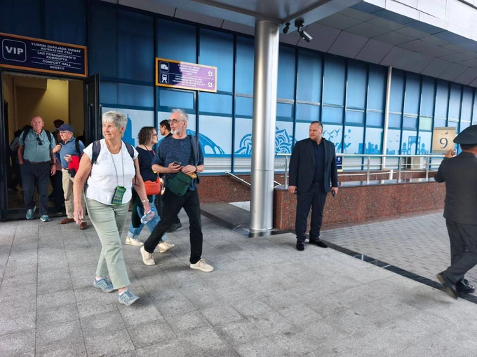 orient silk road express, туризм, туристический поезд, узбекистон темир йуллари