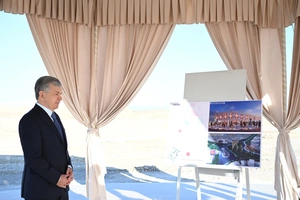 Yangi Toshkentda 8 gektar hududga musiqali favvora quriladi