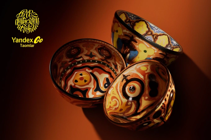 «Еда» от Yandex Go и керамист Рустам Музафаров запустили арт-проект о связи поколений