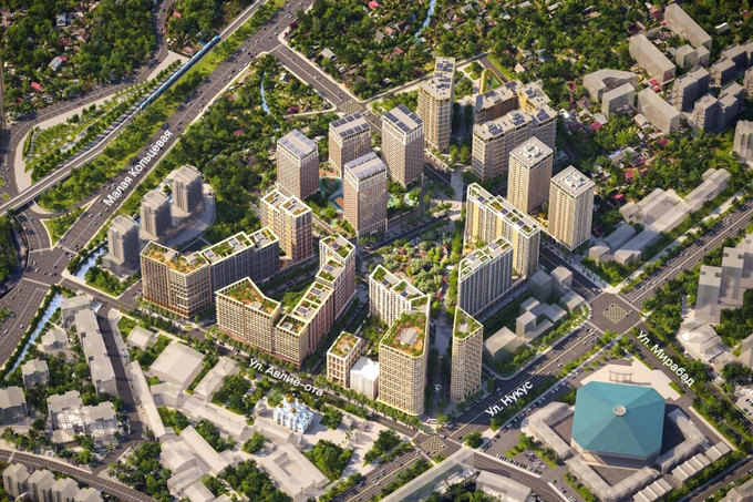 Apex Development реализует масштабный сквер-парк в центре Ташкента