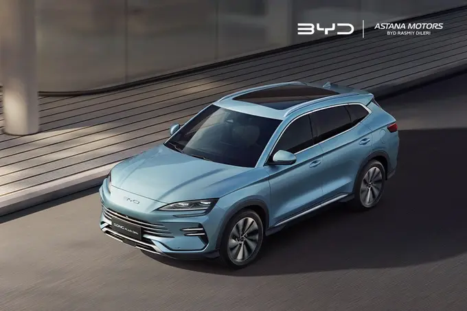 byd astana motors, reklama