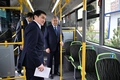 elektrobus, jamoat transporti, prezident, samarqand, shavkat mirziyoyev, tunnel