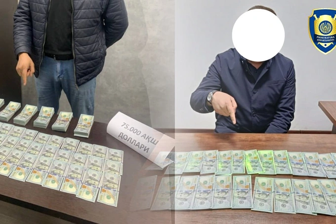 Toshkentda fuqaroga AQSH biznes vizasini olib berish evaziga $75 ming olgan shaxs ushlandi