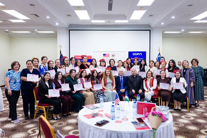 OSON, AQSH elchixonasi va Tech4Impact ayol tadbirkorlar uchun AWE 3.0 dasturi natijalarini taqdim etdi