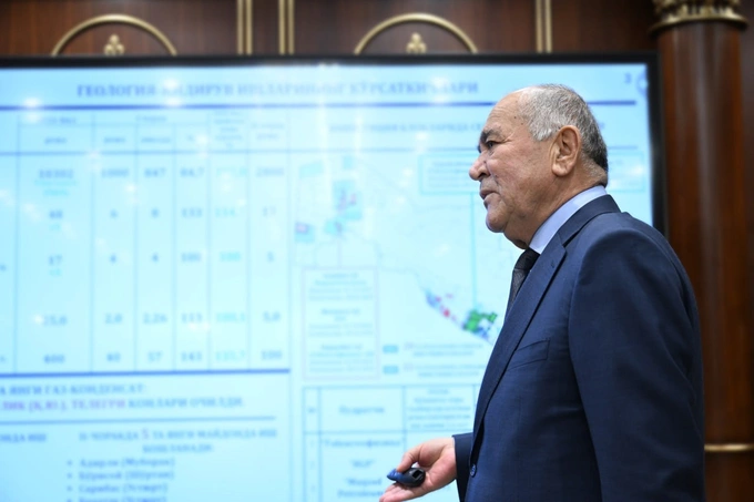 газ, долги, узбекнефтегаз, сухроб хамроев