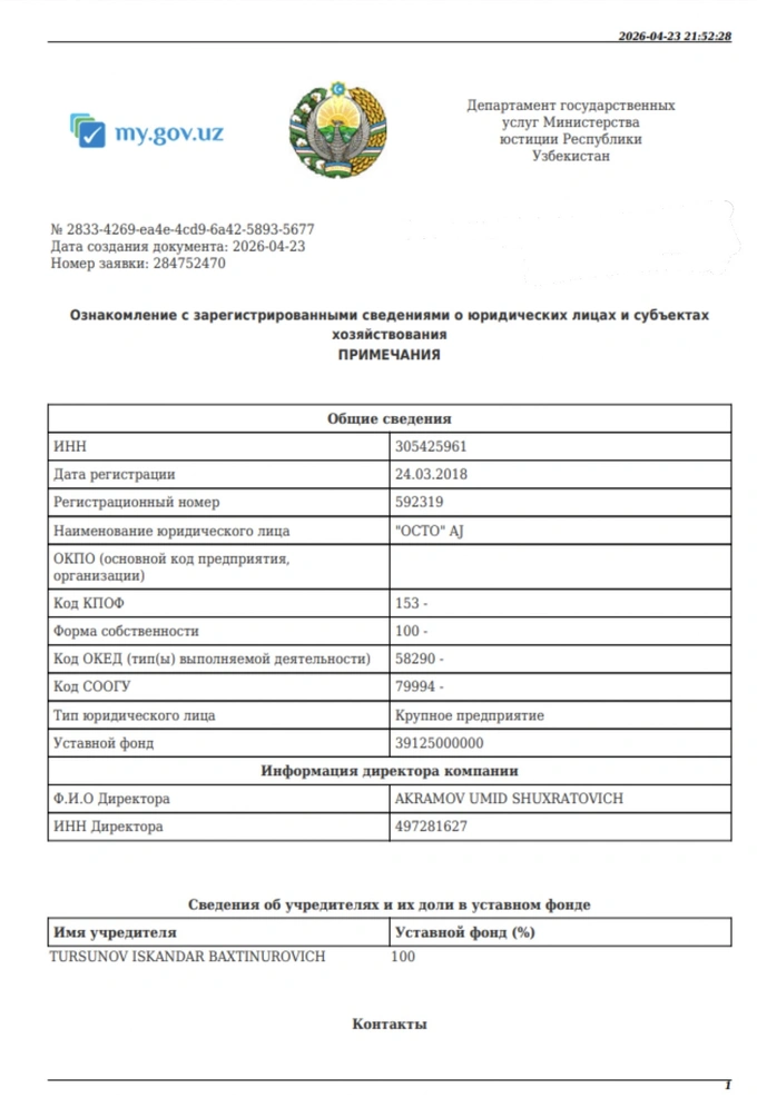 humo, sms-информирование