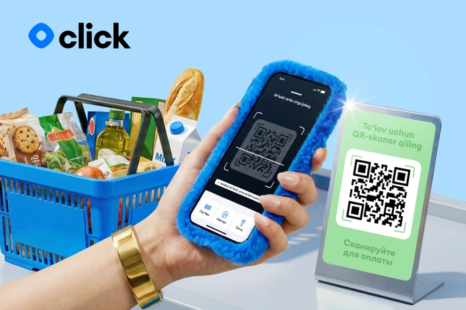 В Click SuperApp доступна оплата через QR-код Xolis и любой единый QR