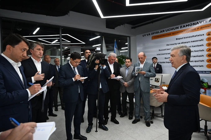 mirzo ulug'bek, prezident, savdo majmuasi, shavkat mirziyoyev