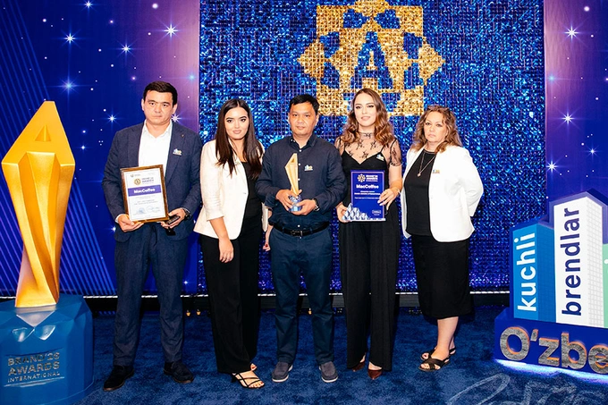 MacCoffee признан «Лидером среди кофе “3 в 1” в Узбекистане в 2025 году» по версии Brand Awards